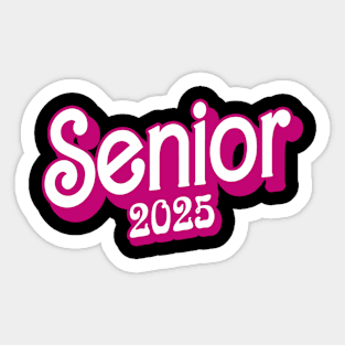 Retro Class of 2025 Senior Graduation Vintage Funny Seniors 2025 Sticker
